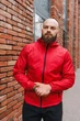 Ветровка Виттория красный M - изображение 6