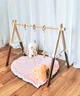 Напольный мобиль без игрушек Стойка Baby Gym Детский игровой тренажер Коричневый - изображение 7