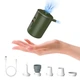 Портативный мини - насос для отдыха 2 в 1 HENGDUAN Nano Pump 1 туристический вакууматор для надувного круга / матраца / подушки + 5 насадок, 7.5х4.5 см, зеленый (100873697) - изображение 2