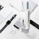 Многофункциональная щетка-набор для чистки клавиатуры и гаджетов Cleaning Brush 8в1 White - изображение 9