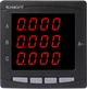 Аналізатор параметрів мережі e.meter.pro.96.m.led 96х96мм АС 230В 5А 0-450В RS-485 p079004 - изображение 1