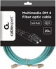 Волоконно-оптичний патч-корд  Cablexpert UTP Cat6 20 м Teal (CFO-MDOM4-LC/LC-20M) - зображення 4