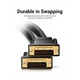 Кабель Vention DVI(24+1) Male to Male Cable 1.5M Black (EAABG) - зображення 4