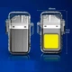 Фонарик зажигалка брелок C01-A-COB компактный светильник с USB-зарядкой и COB-светодиодом - изображение 6