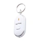 Звуковой брелок Key Finder для поиска ключей в радиусе до 10 м. со встроенным светодиодным фонариком 1 шт. Белый - изображение 1
