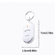 Звуковой брелок Key Finder для поиска ключей в радиусе до 10 м. со встроенным светодиодным фонариком 1 шт. Белый - изображение 10
