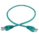 Патч-корд зеленый 0.25м EServer UTP CAT5e - изображение 1
