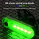 Фонарь велосипедный задний HJ-056-5SMD аккум.Li-ion, micro USB, Зеленый - изображение 5