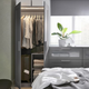 Шафа BRIMNES 78 см IKEA 906.028.03 сірий - зображення 4