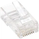 Złącze Intellinet RJ-45 Cat5e UTP 100 szt Transparent (766623502399) - obraz 1