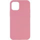 Чохол Silicone Case Full Protective (AA) NO LOGO для Apple iPhone 14 Pro (6.1") Рожевий / Light pink - изображение 1