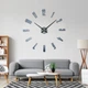Настінні 3D годинник 80-150см DIY Timelike SLIM Gray - зображення 1