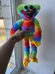Мягкая игрушка Хаги Ваги и Киси Миси 40 см Huggy Wuggy Разноцветный Радужный - изображение 2