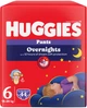 Упаковка подгузников-трусиков Huggies Overnights Pants 6 15-25 кг 44 шт (2 пачки по 22 шт) (5029053581101_1) - изображение 1