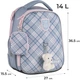 Рюкзак шкільний каркасний Kite Education College Line Girl 36.5x27x15.5 см 14 л (K25-555S-6) - зображення 2