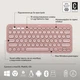 Комплект (клавіатура, миша) бездротовий Logitech Pebble 2 Combo Rose (920-012241) - зображення 8
