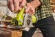 Пила дисковая универсальная аккумуляторная RYOBI R18MMS-0 ONE+ 18В, 85 мм, 1.9 кг, без АКБ и ЗУ (5133004515) - изображение 5