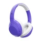 Геймерська бездротова (Bluetooth + 3,5mm) гарнітура Attack Shark G300 (вага 210 гр) Purple/Фіолетові (G300P) - изображение 1