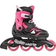 Ролики Rollerblade Microblade 33-36,5 Чорний-Рожевий - изображение 2