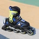 Ролики Rollerblade Microblade 28-32 Синій-Жовтий - зображення 7