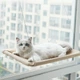 Гамак лежанка на окно для кота 35 х 55 см на присосках Hammock Сat бежевый (GS-176909) - изображение 11