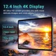 Планшет 12.4" Full HD DOOGEE T30 Max (8+12)/512GB 4G 2-SIM 8 ядер Android 14 10800mAh Black Б/В - зображення 6