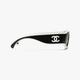 Солнцезащитные очки с логотипом Chanel CH6060 Черный - изображение 3