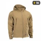 Тактична чоловіча куртка M-Tac куртка Soft Shell Tan, бежева L (TK-721447) - изображение 3