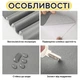 Самоклеюча екошкіра для меблів, одягу, авто LeatherPatch, сіра, 100 х 137 см - зображення 3