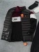 Спортивний комплект Ellesse: жилет, костюм + шкарпетки XL Чорний з бордовим (TR-15) - изображение 3