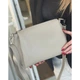 Сумка жіноча крос боді з натуральної шкіри Genuine leather 28006 теплий сірий - зображення 1