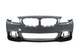 Губа под передний бампер M-Performance для BMW 5 F10/F11/F07 2010-2016, черный глянец V3 - изображение 3