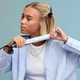 Профессиональный выпрямитель для волос ghd platinum+ iD collection, pastel blue - изображение 5