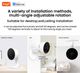 Tuya Smart 1080P Wi-Fi Умная домашняя камера умного дома 2 МП, HD, оповещение APP в режиме реального времени - изображение 3