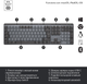 Клавіатура бездротова Logitech MX Mechanical Wireless Illuminated Performance Graphite (920-010757) - зображення 7