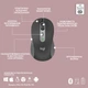 Комплект бездротовий Logitech MK950 Graphite (920-012490) - зображення 10