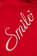 Дитяче плаття для дівчинки Smile з вишивкою 18501343 двонитка 92 см червоне (1850323192) - зображення 3