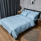 Набор Moon&Star Satin Stripe Ocean Calm Простыня 220х240 см + 2 наволочки 50х70 см (MS-880000694) - изображение 2