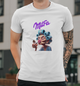 Мужская футболка B&C Collection с принтом Milfa Милфа 2, S Белый - изображение 1