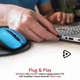 Мышка Promate Contour Wireless Blue (contour.blue) - изображение 5
