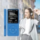 MP3 плеер 01B 32Gb с ЖК-дисплеем, встроенным динамиком, FM радио и диктофоном Blue - изображение 6