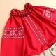Вишиванка для дівчинки Ladan Сердечки 110 Червоний (VD4-SERCE-RED) - изображение 3
