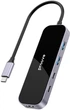 USB-хаб Proove Shadow 2xUSB-A 3.0 + 3xType-C PD3.0 100 Вт + HDMI Dark Grey (600790056) - зображення 4