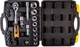 Набір інструментів MASTERTOOL PROFI ½" 21 шт 10-32 мм CrV50BV30 протиударний кейс 78-4021-PF - зображення 3