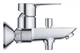 Смеситель для ванны Grohe BauLoop New (23603001) kr - изображение 2