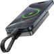 Powerbank павербанк УМБ Acefast M12 Magnetic Wireless 10000mAh 20W PD QC3.0 QI 15W Black (6974316283393) - изображение 4