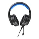 Проводные игровые наушники XO-GE-09 Static RGB Long Mic Headworn USB+3.5 (with adapter cable) Черный - изображение 2