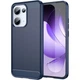 Силіконовий (TPU) чохол UniCase Carbon для OPPO Reno 13 5G - Blue - зображення 1