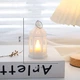 Світлодіодна LED лампадка свічка на батарейках Hanging Candle White - зображення 3
