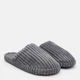 Мужские домашние тапочки с закрытым носком FX shoes Лотос з підошвою Комфорт Плюс 7304-25 45 30 см Серые (2820000021137) - изображение 2